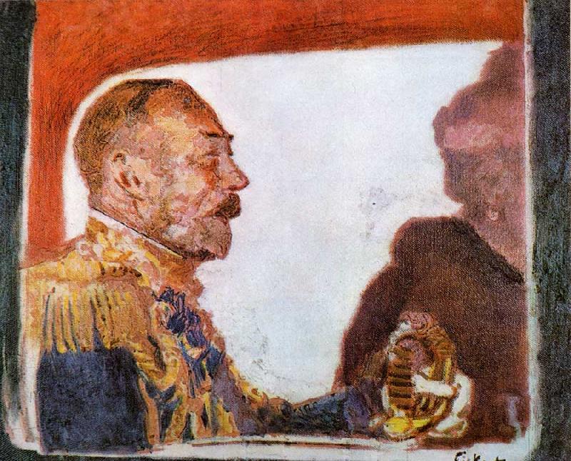 Walter Sickert King George V and Queen Mary China oil painting art